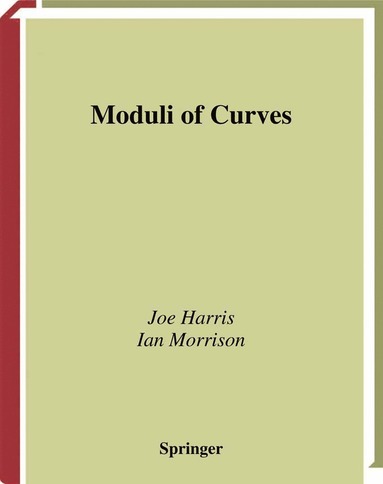 bokomslag Moduli of Curves