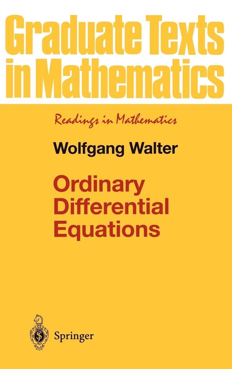 Ordinary Differential Equations 1