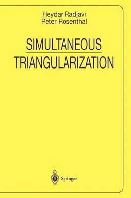 Simultaneous Triangularization 1
