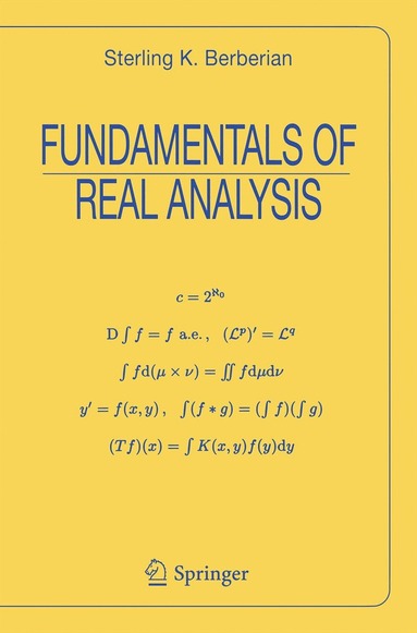 bokomslag Fundamentals of Real Analysis