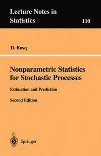 bokomslag Nonparametric Statistics for Stochastic Processes