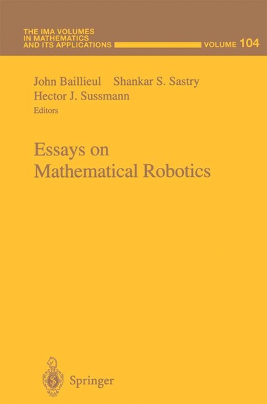 bokomslag Essays on Mathematical Robotics