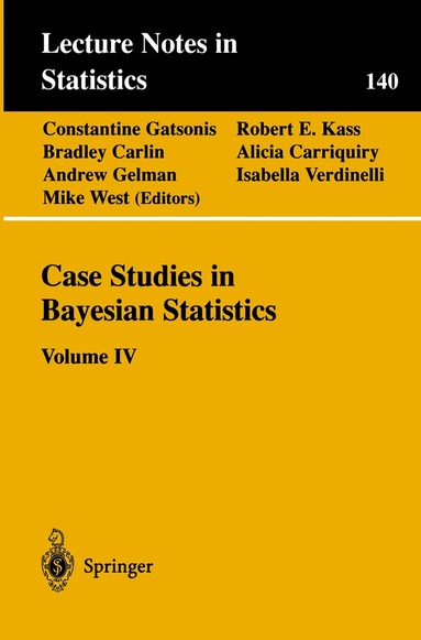 Constantine Gatsonis, Robert E. Kass, Bradley Carlin, Alicia Carriquiry, A. Gelman, Isabella Verdinelli, Mike West - Case Studies in Bayesian Statistics, Häftad