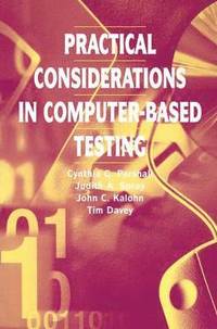 bokomslag Practical Considerations in Computer-Based Testing