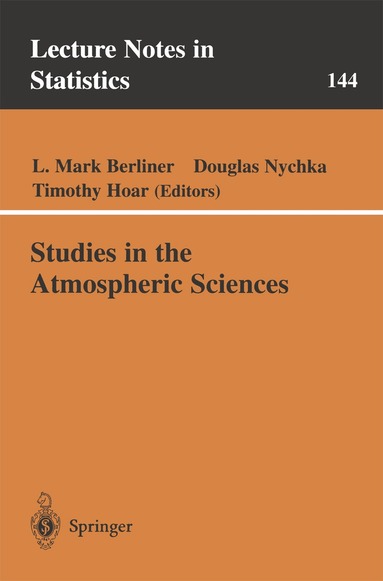 M. Berliner, D. Nychka, Mark L. Berliner, Douglas Nychka, Timothy Hoar - Studies in the Atmospheric Sciences, Häftad