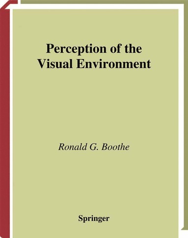 bokomslag Perception of the Visual Environment