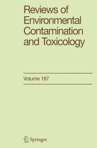bokomslag Reviews of Environmental Contamination and Toxicology