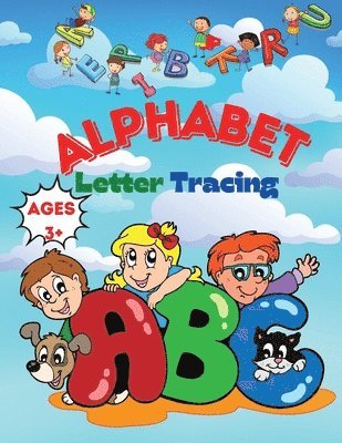 bokomslag Alphabet letter tracing ages 3+