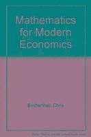 Mathematics for Modern Economics 1