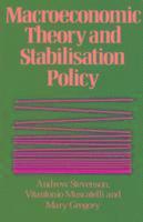 bokomslag Macroeconomic Theory and Stabilization Policy
