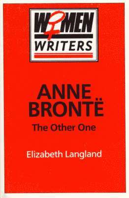 bokomslag Anne Brontl