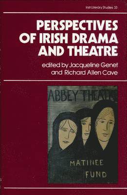 bokomslag Perspectives on Irish Drama and Theatre