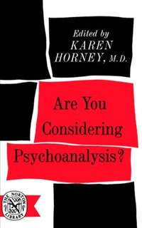 bokomslag Are You Considering Psychoanalysis?