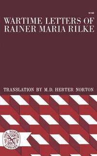 bokomslag Wartime Letters of Rainer Maria Rilke