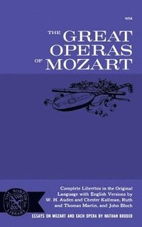 bokomslag The Great Operas of Mozart