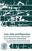 Melanie Klein, Joan Riviere, Melanie Klein, Joan Riviere - Love, Hate and Reparation, Häftad