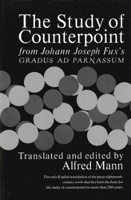 The Study of Counterpoint 1