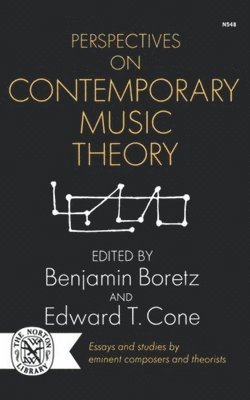Perspectives on Contemporary Music Theory 1