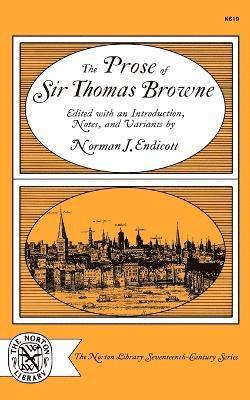 bokomslag The Prose of Sir Thomas Browne