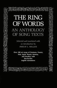 bokomslag The Ring of Words