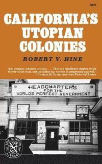 bokomslag California's Utopian Colonies