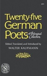 bokomslag Twenty-Five German Poets