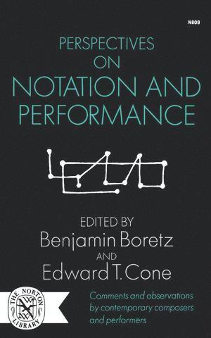 bokomslag Perspectives on Notation and Performance