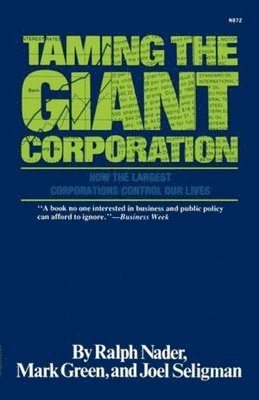 Taming the Giant Corporation 1