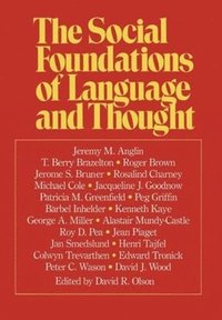 bokomslag The Social Foundations of Language and Thought