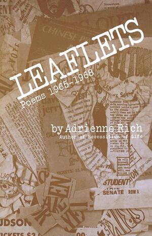 Adrienne Rich, Adrienne Cecile Rich - Leaflets, Häftad