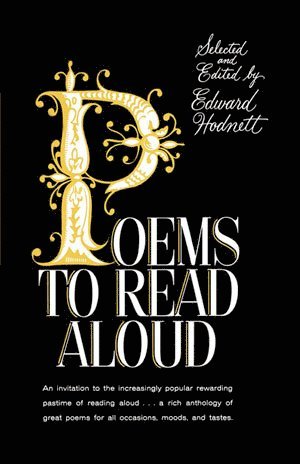 Edward Hodnett - Poems to Read Aloud, Inbunden