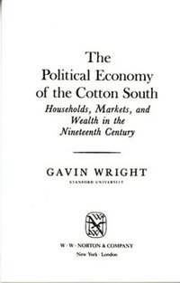 bokomslag The Political Economy of the Cotton South