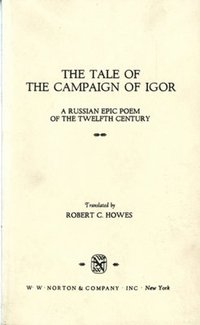 bokomslag The Tale of the Campaign of Igor