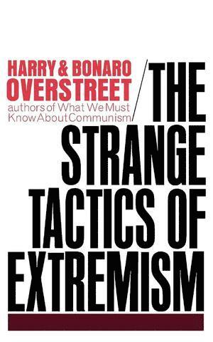 bokomslag Strange Tactics of Extremism