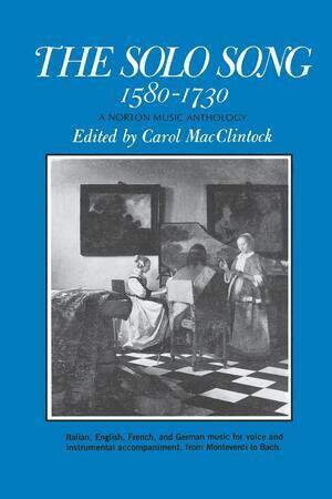 Carol MacClintock, Carol MacClintock - Solo Song 1580-1730, Häftad
