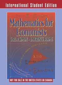 bokomslag Mathematics for Economists