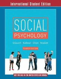 bokomslag Social Psychology
