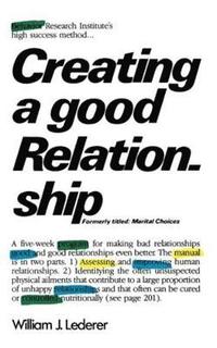 bokomslag Creating a Good Relationship