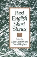 bokomslag Best English Short Stories Ii