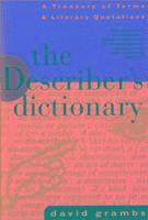 bokomslag The Describer's Dictionary