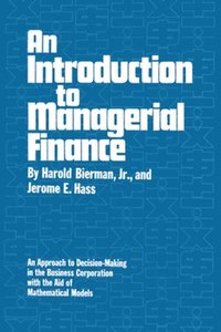 bokomslag An Introduction to Managerial Finance