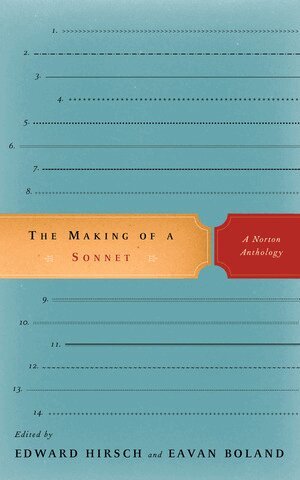 Eavan Boland, Edward Hirsch - Making of a Sonnet, Häftad