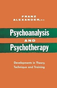 bokomslag Psychoanalysis and Psychotherapy