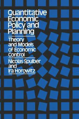 bokomslag Quantitative Economic Policy and Planning