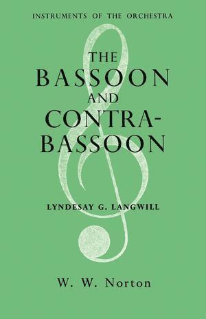 bokomslag Bassoon and Contrabassoon