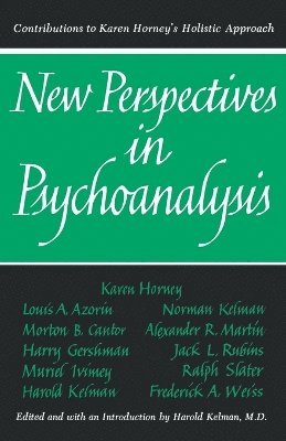 bokomslag New Perspectives in Psychoanalysis