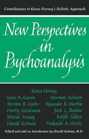 bokomslag New Perspectives in Psychoanalysis