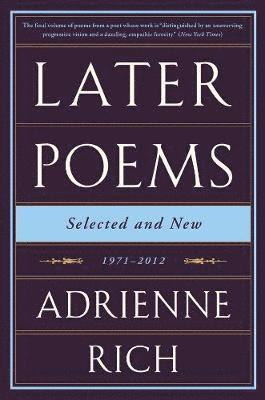 Later Poems: Selected and New 1