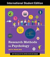 bokomslag Research Methods in Psychology: Evaluating a World of Information