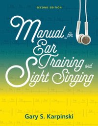 bokomslag Manual for Ear Training and Sight Singing